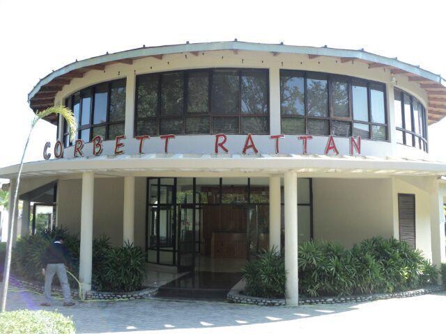 Corbett Rattan Hotel Garjia Exterior foto